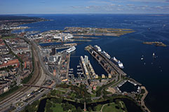 Copenhagen port