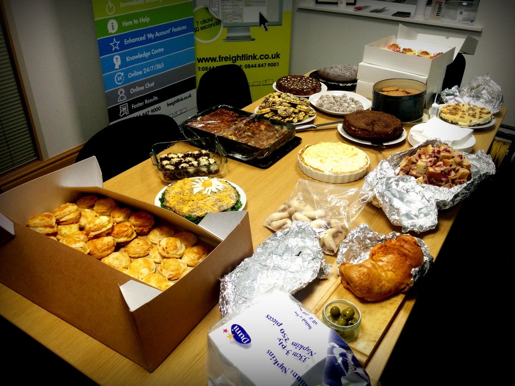 Freightlink bake off table 2016