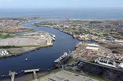 Newcastle port