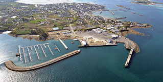 Roscoff port