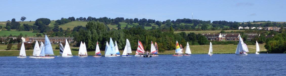 First day season 2017 at Sailfree Otley Sailing Club