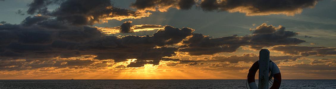 Irish Sea sunset