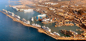 Civitavecchia port